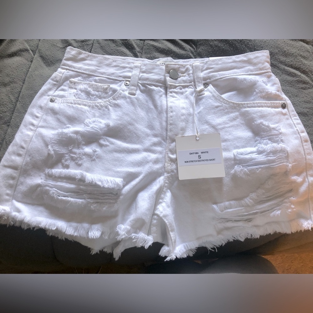 Just Black Denim Shorts